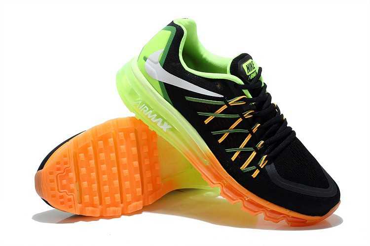 Nike Air Max 2015 le meilleur footlocker vert orange noir us
